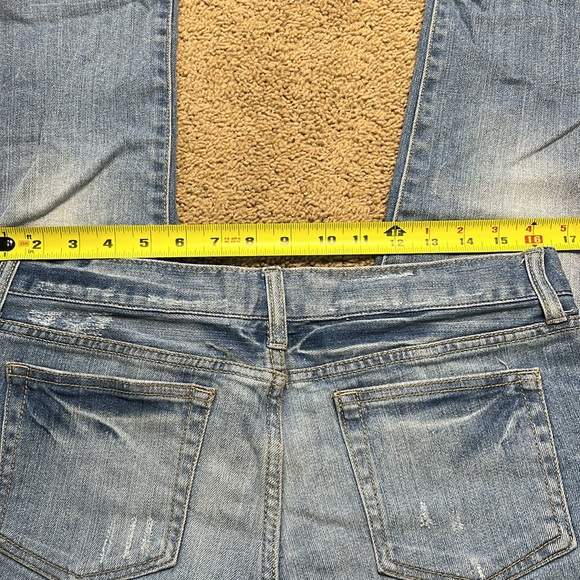 $8SALE Refuge Cropped Women's Juniors Relaxed Fit Size 7 Denim Jeans - Picture 6 of 14